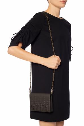 'intrecciato' pattern wallet on chain, zdjęcie 2 'intrecciato' pattern wallet on chain od Bottega Veneta